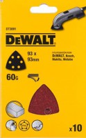 DEWALT Detail Sanding Sheets - Hook & Loop (10) 93 x 93mm 60g £5.19